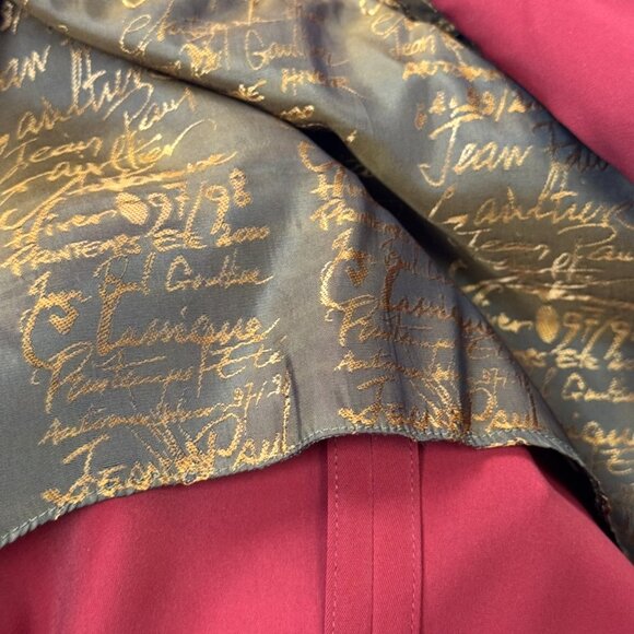 Jean Paul Gaultier Classique Open Armpit Blazer Red Jacket Size 8 - Picture 2 of 7